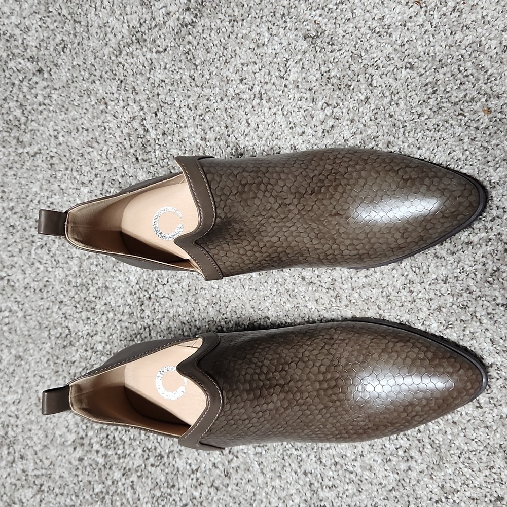 NEW Journee Collection Terri Block Heel Booties Size 7.5